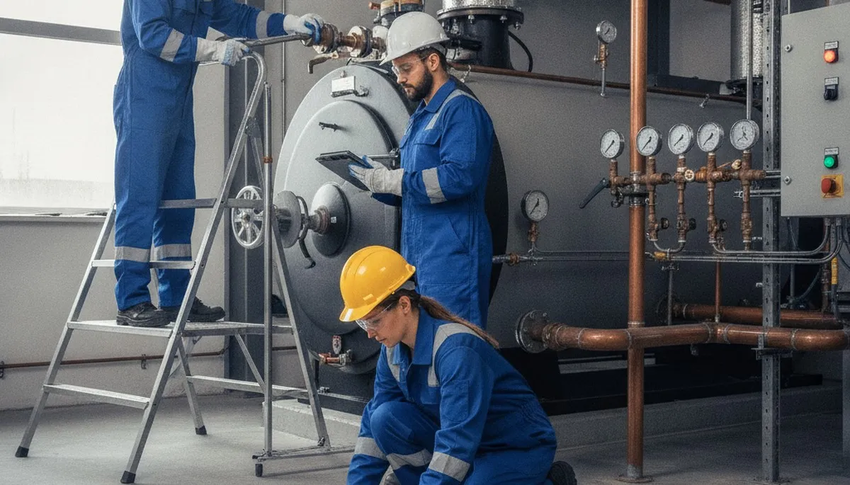 Boiler repair technician serving Bloomington, IN homes with fast, reliable plumbing service